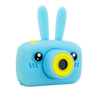 Детский фотоаппарат Kids Camera Синий Зайчик - 2