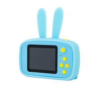 Детский фотоаппарат Kids Camera Синий Зайчик - 4