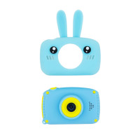 Детский фотоаппарат Kids Camera Синий Зайчик - 5